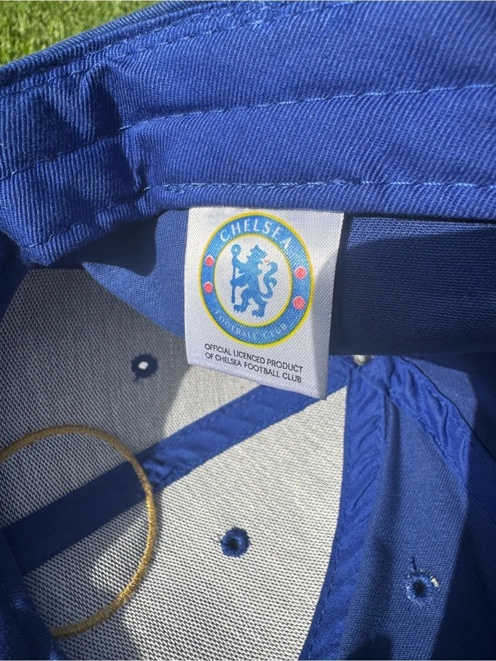Chelsea Football Club Blue Baseball Cap